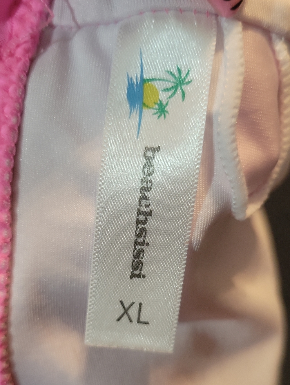 Beachsissi Florescent Pink Tankini Top - Picture 3 of 5